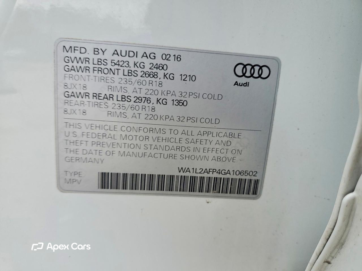 Audi Q5 2016