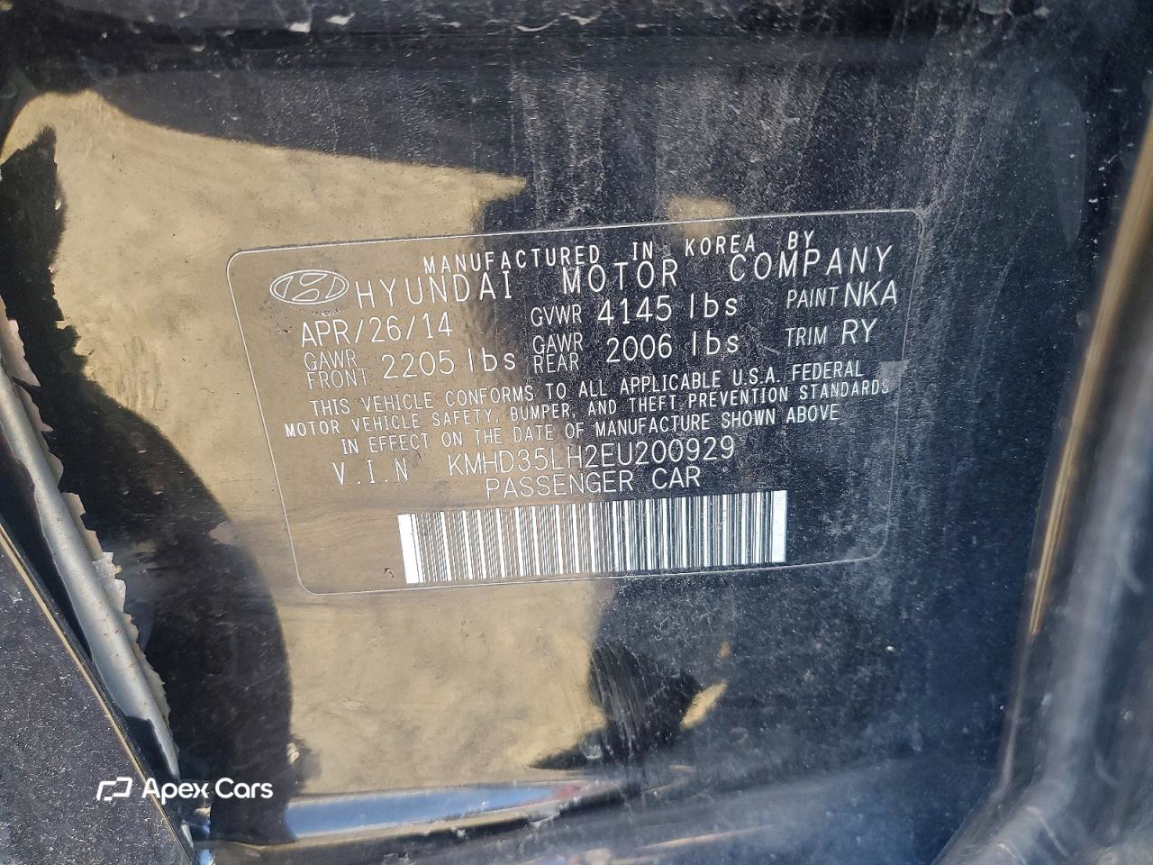 Hyundai Elantra 2014