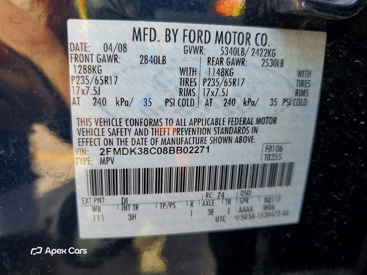 Ford Edge 2008