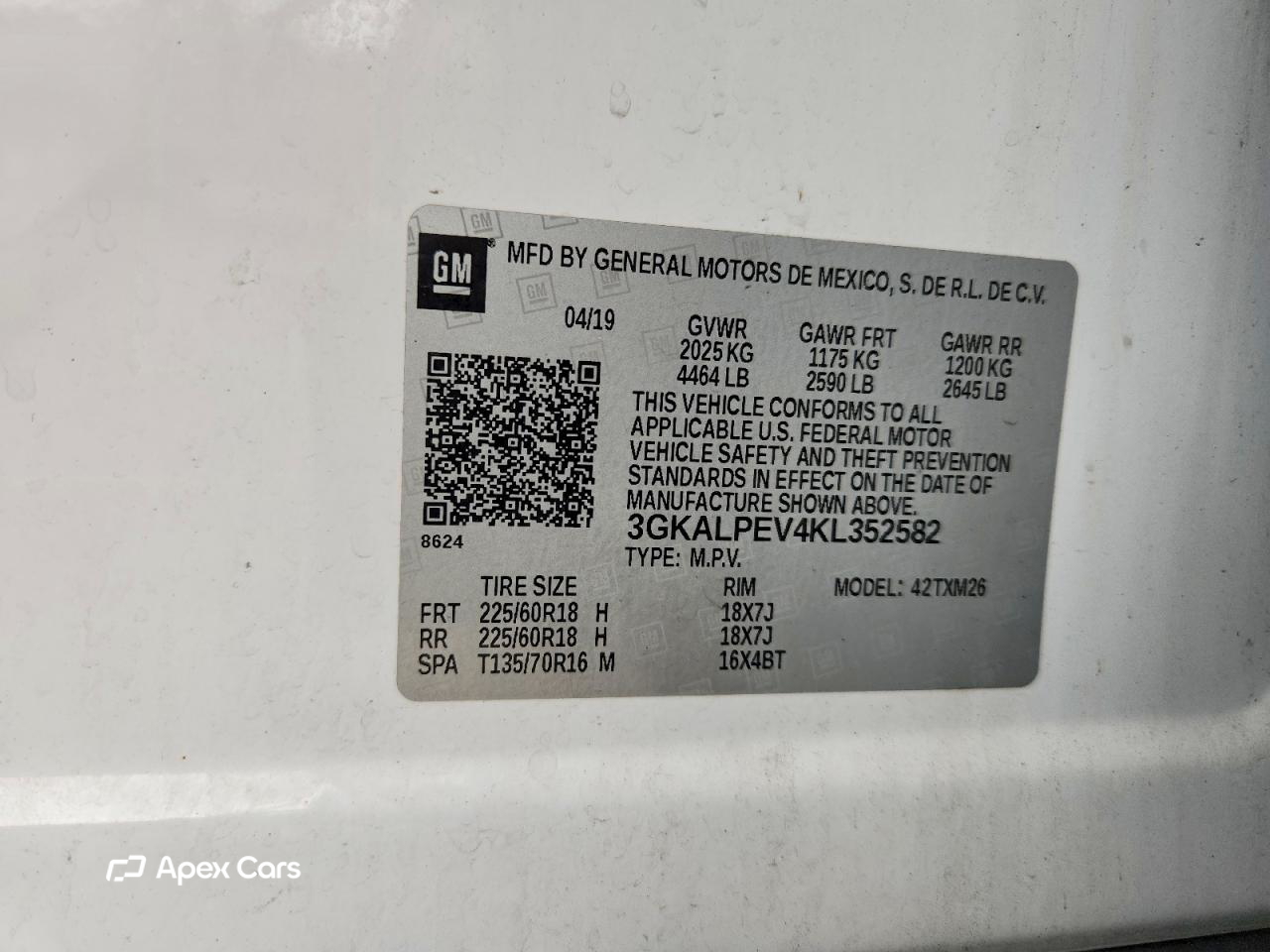 GMC Terrain 2019