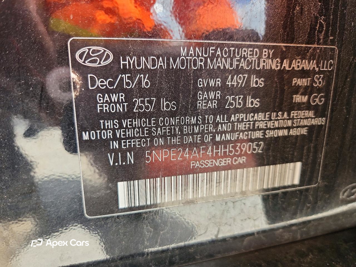Hyundai Sonata 2017
