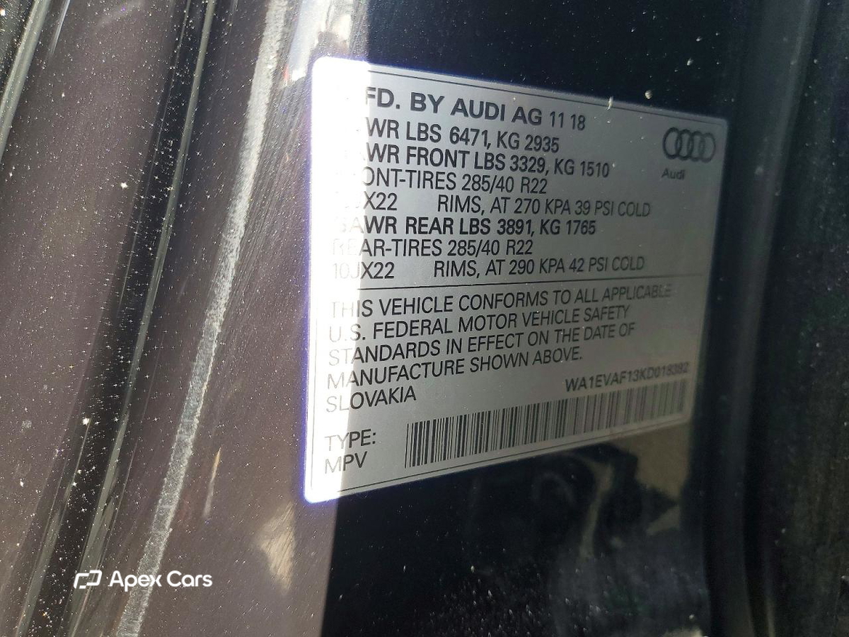 Audi Q8 2019