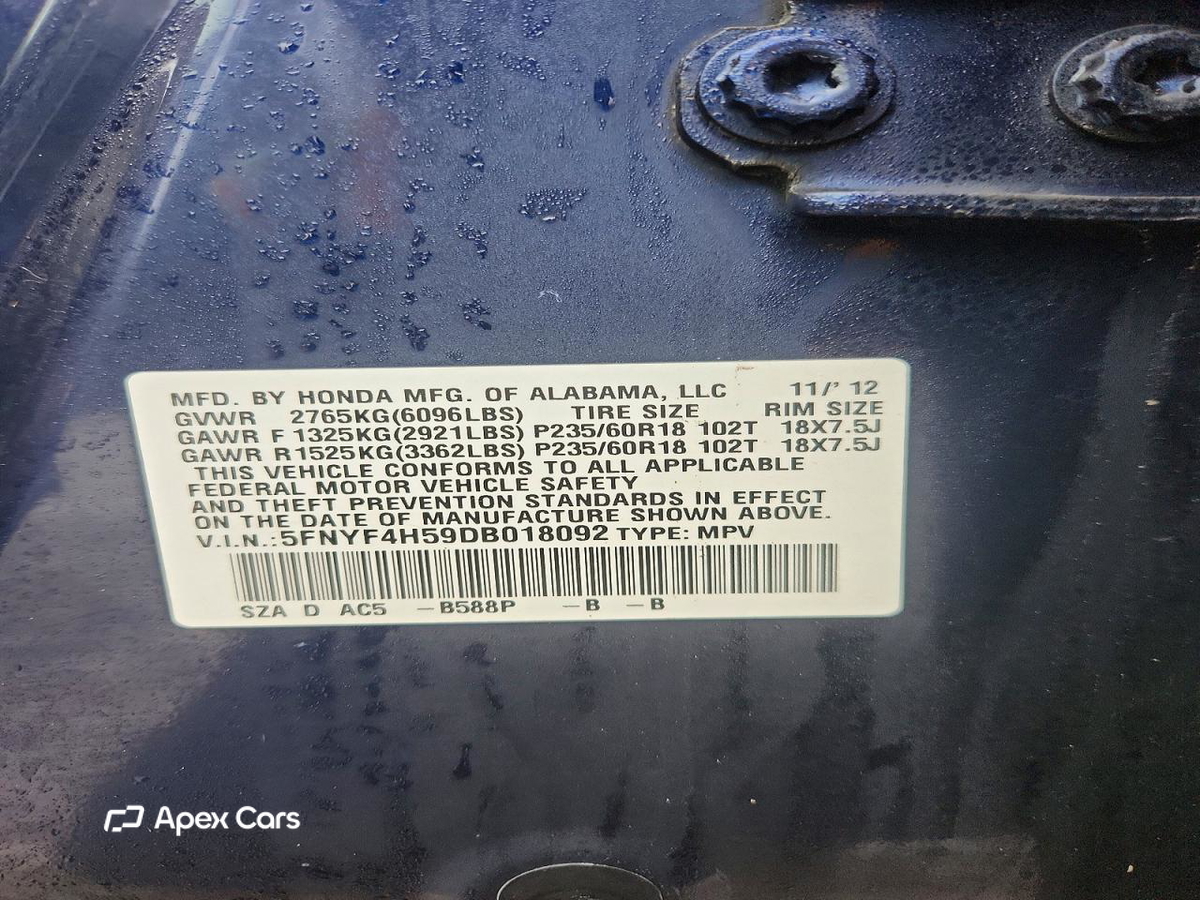 Honda Pilot 2013
