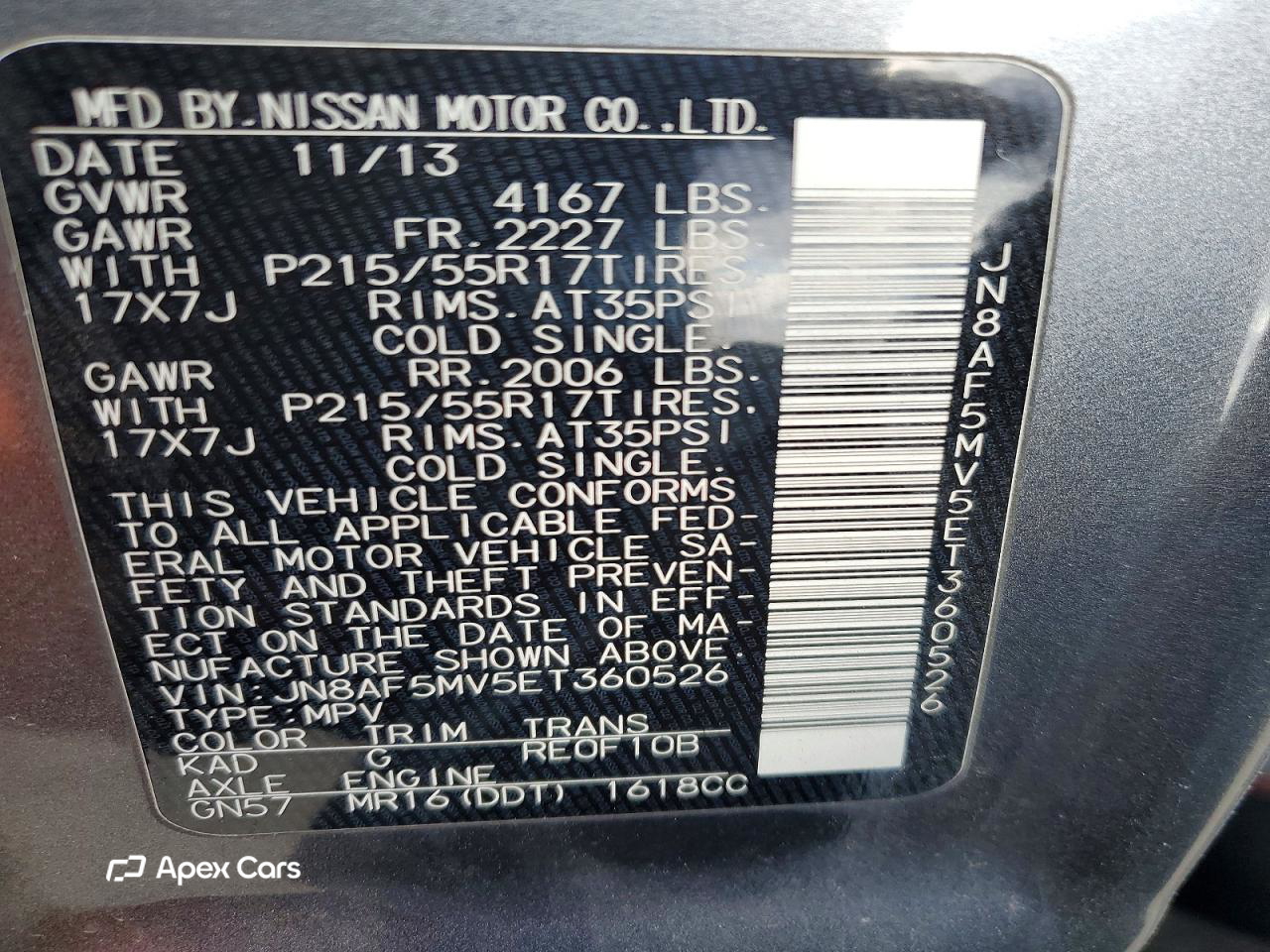 Nissan Juke 2014