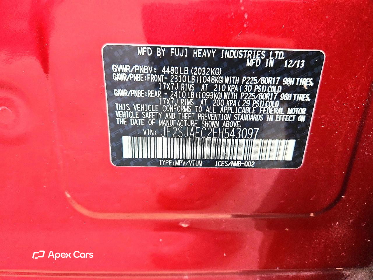 Subaru Forester 2014