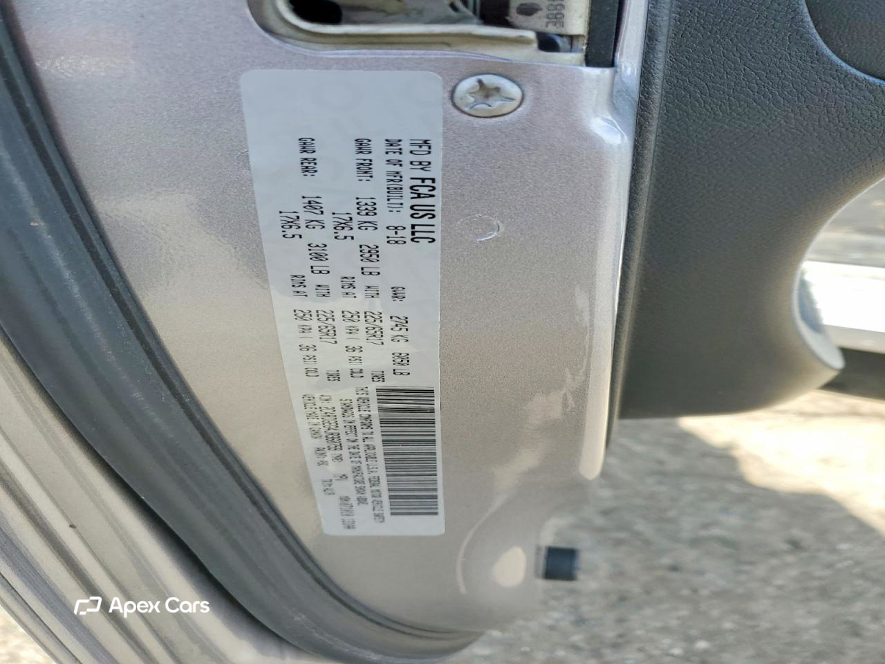 Dodge Caravan 2018