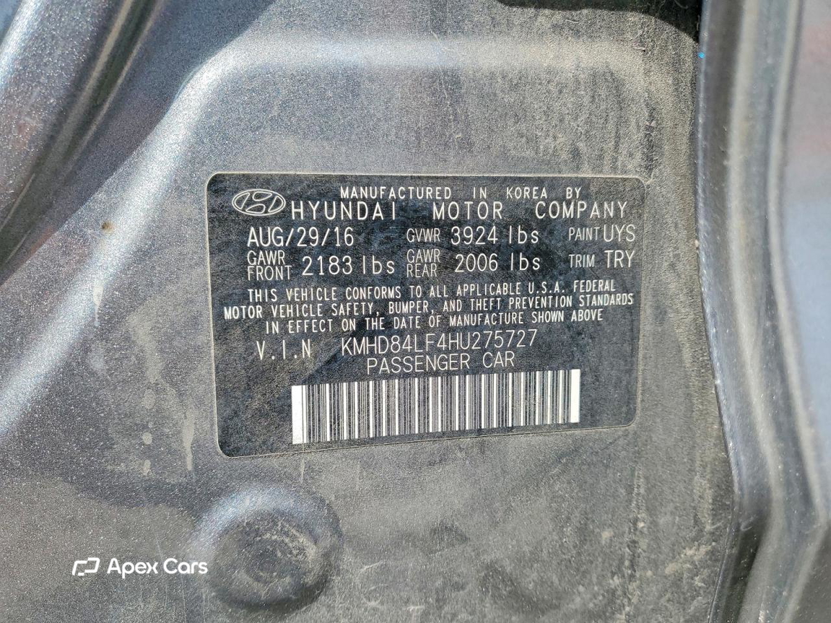 Hyundai Elantra 2017