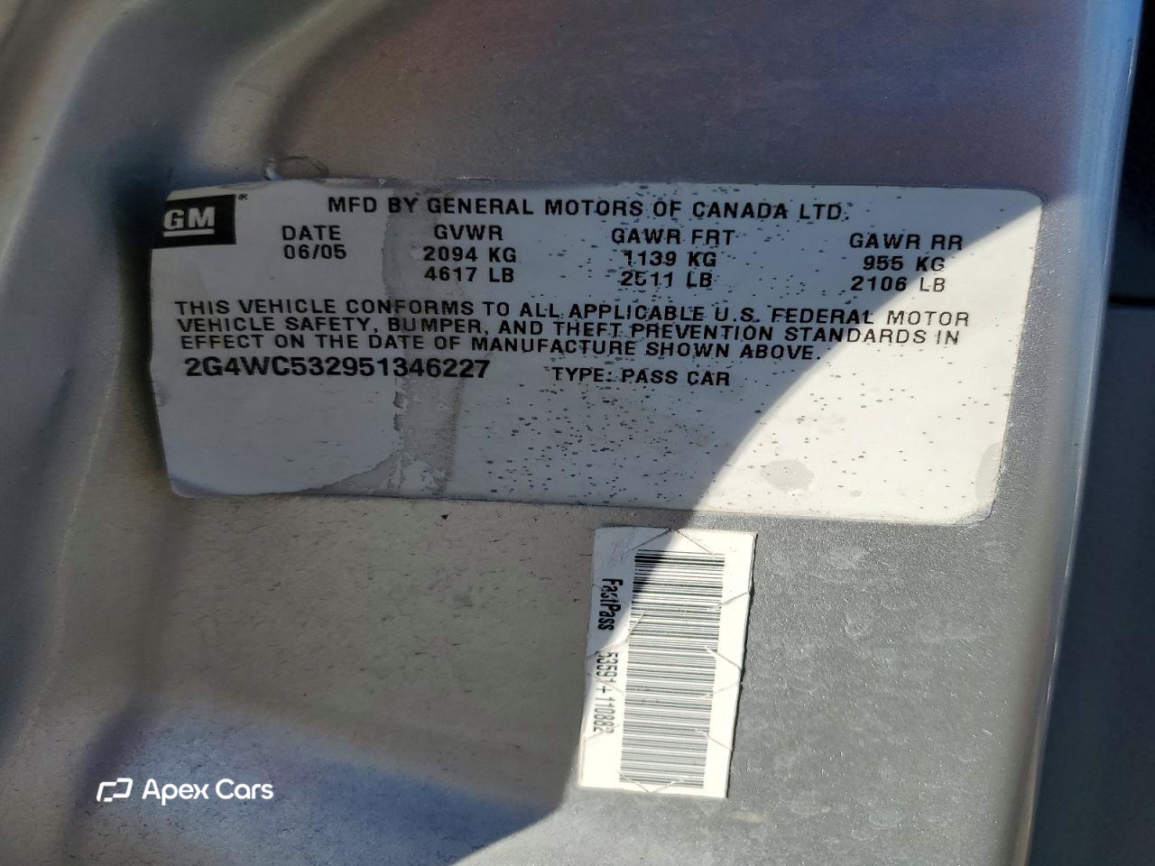 Buick LaCrosse 2005