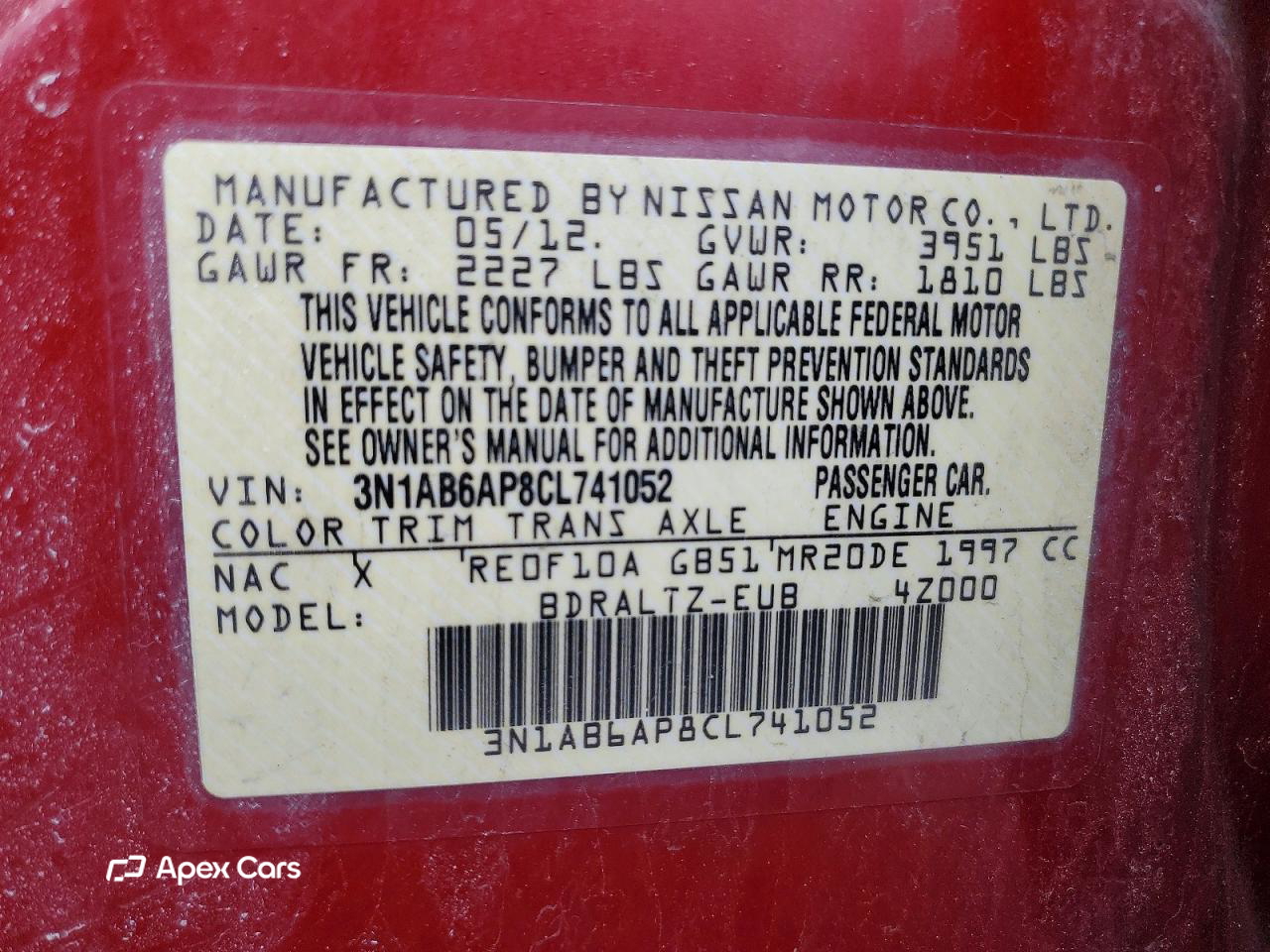 Nissan Sentra 2012