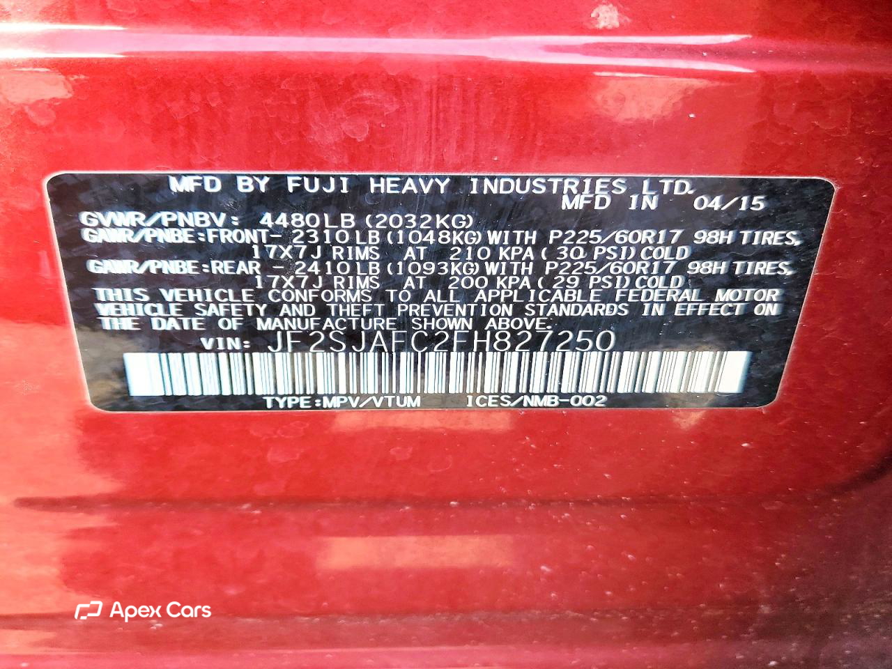 Subaru Forester 2015