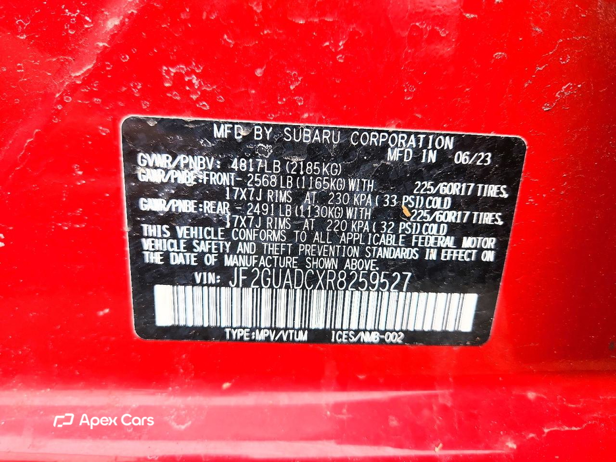 Subaru XV 2024