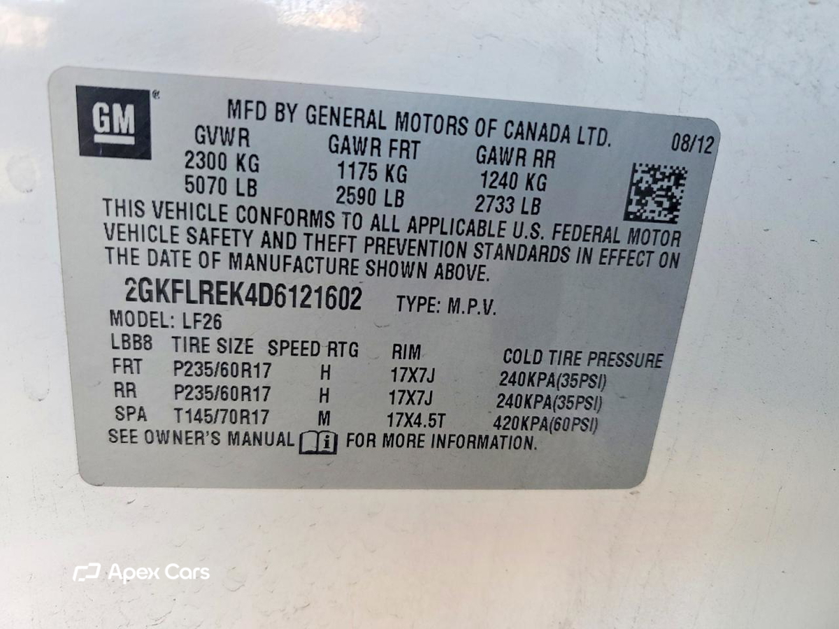GMC Terrain 2013