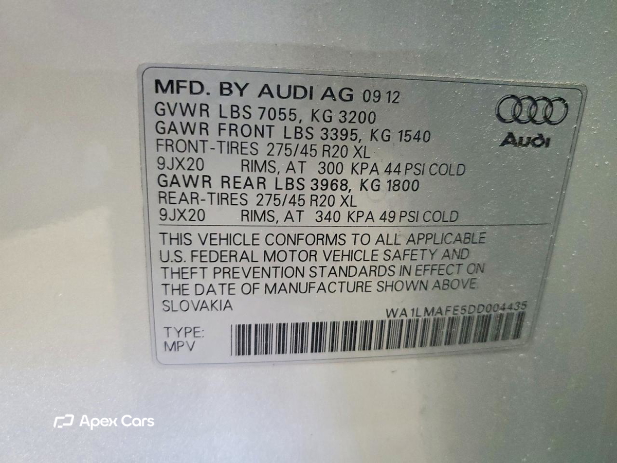 Audi Q7 2013