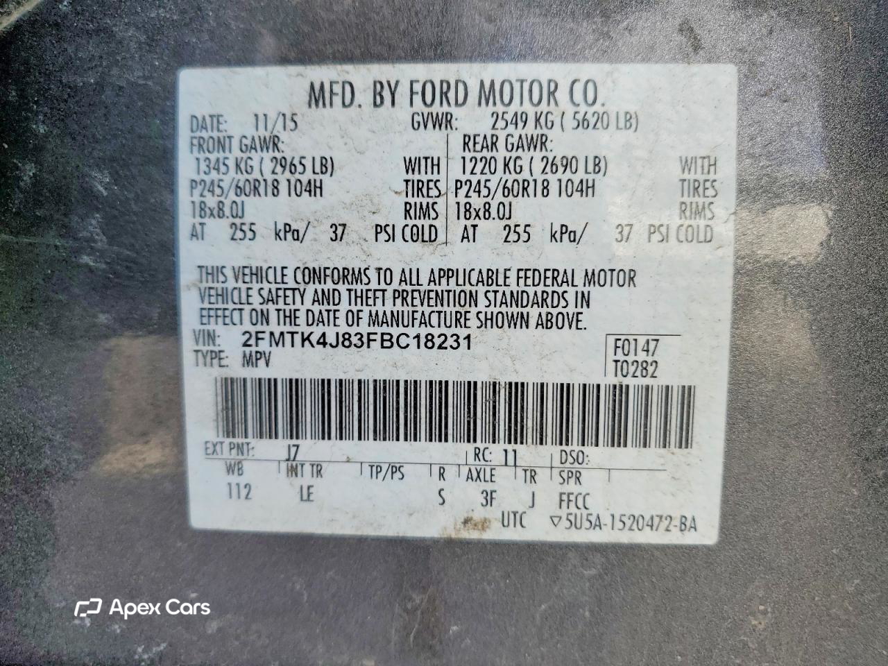 Ford Edge 2015