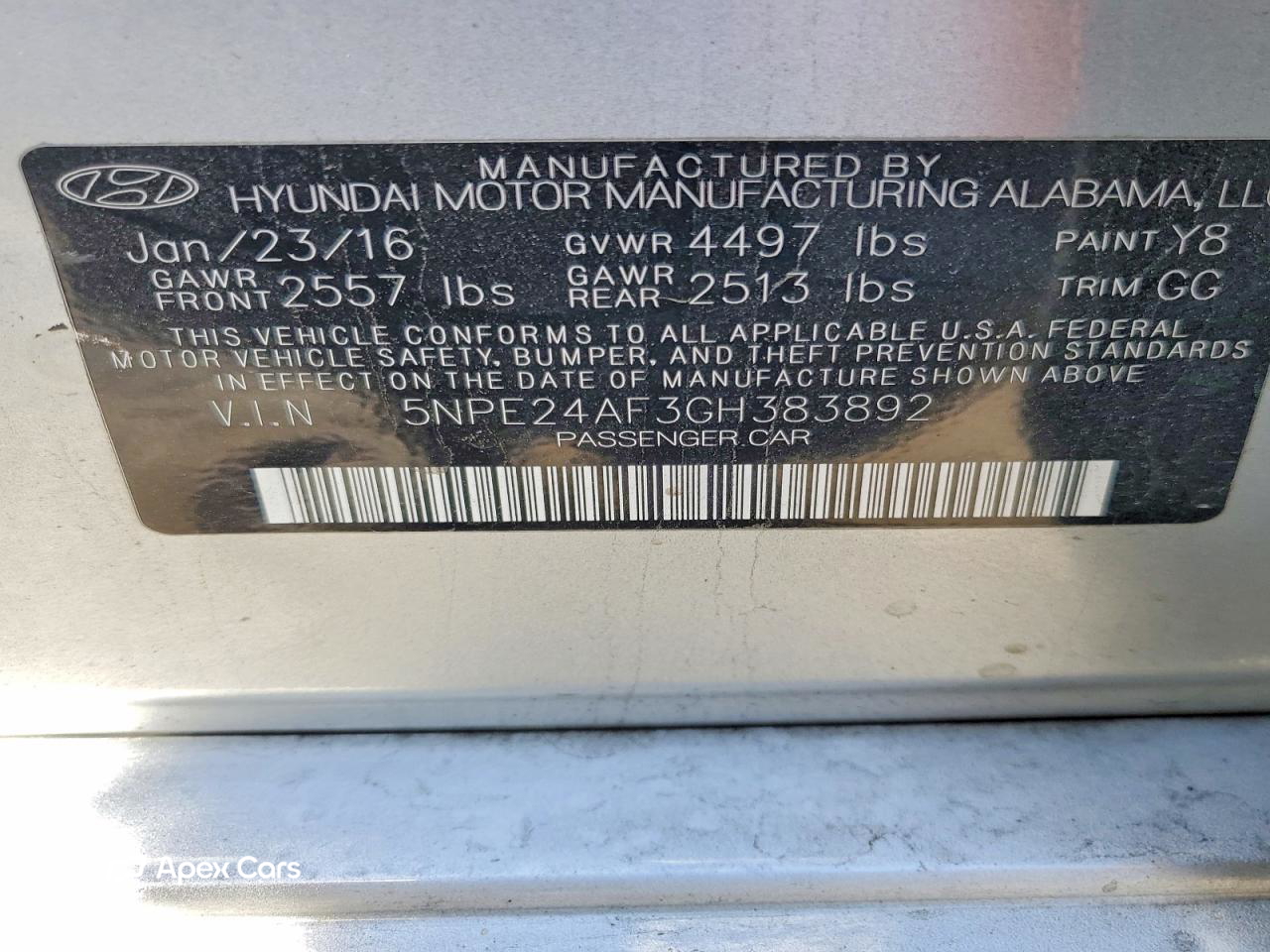 Hyundai Sonata 2016