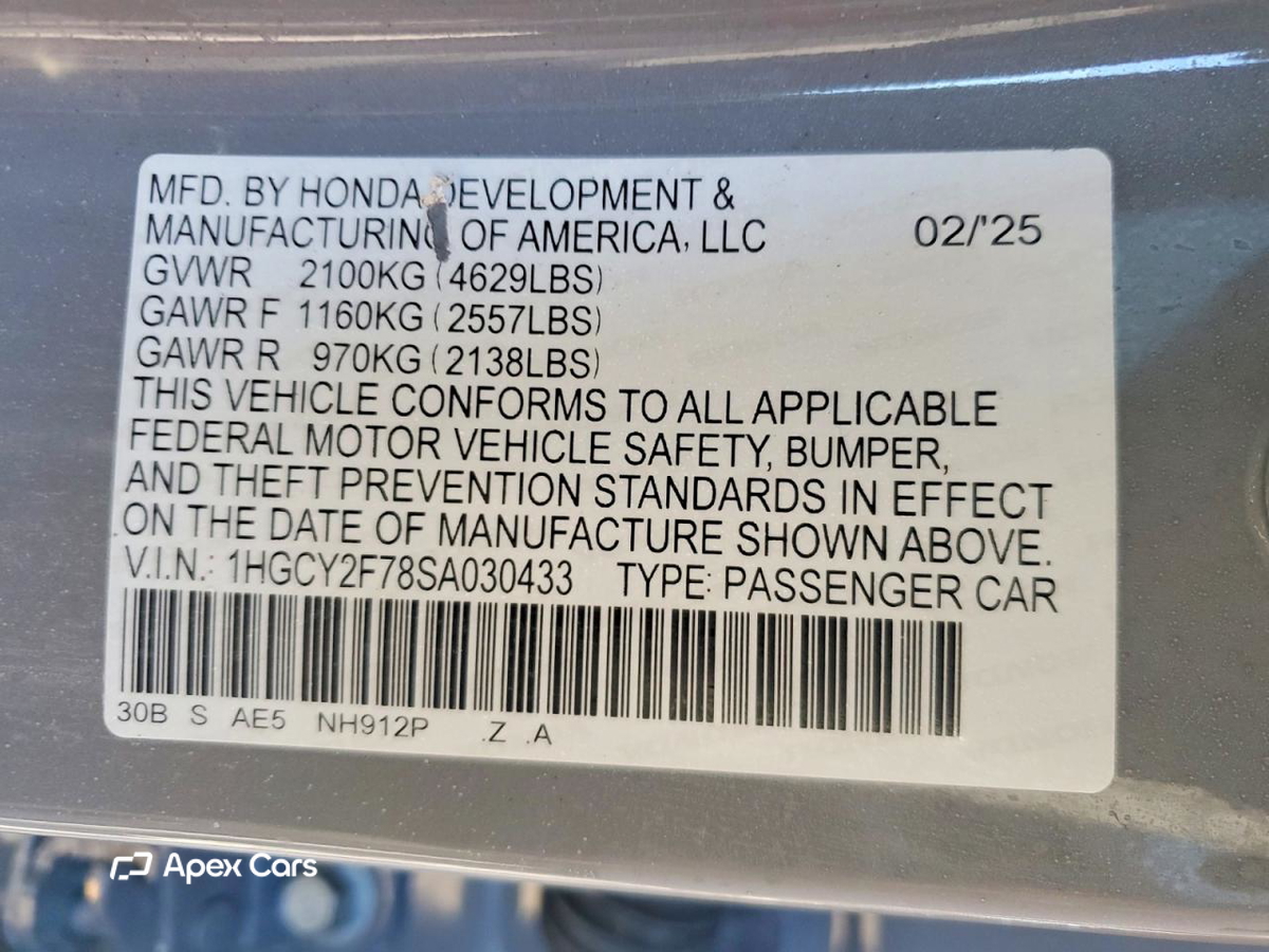 Honda Accord 2025