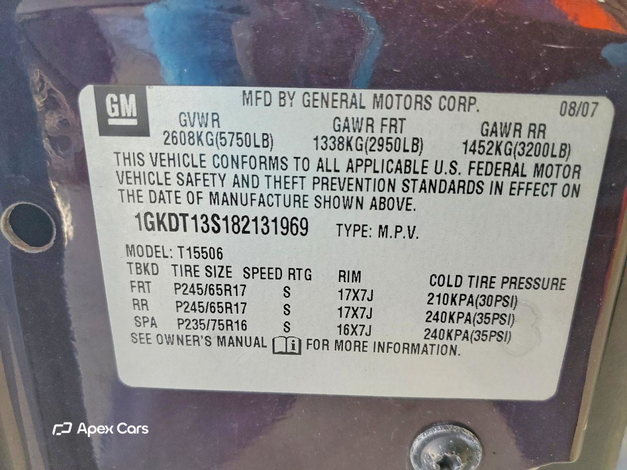 GMC Envoy 2008