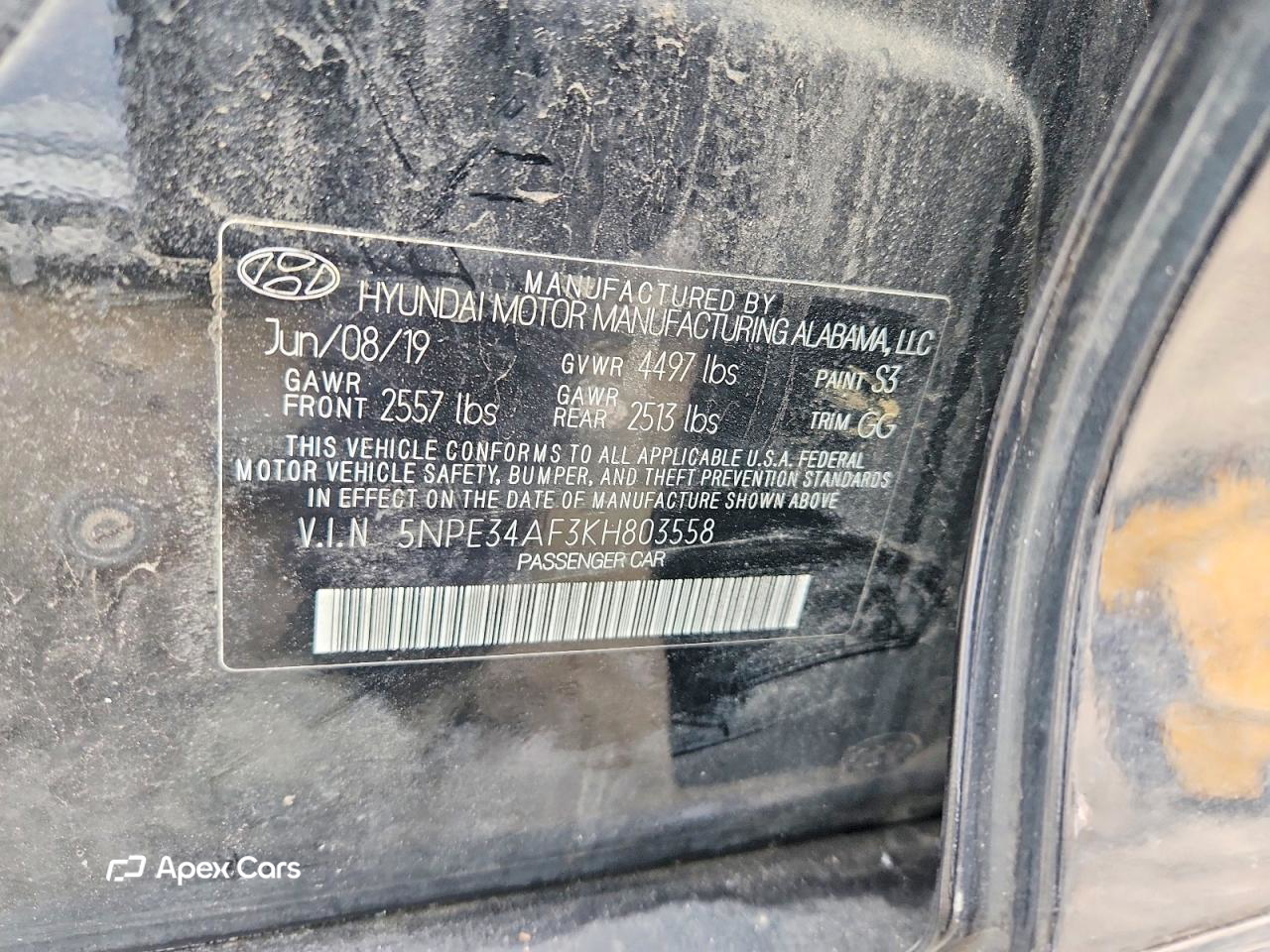 Hyundai Sonata 2019
