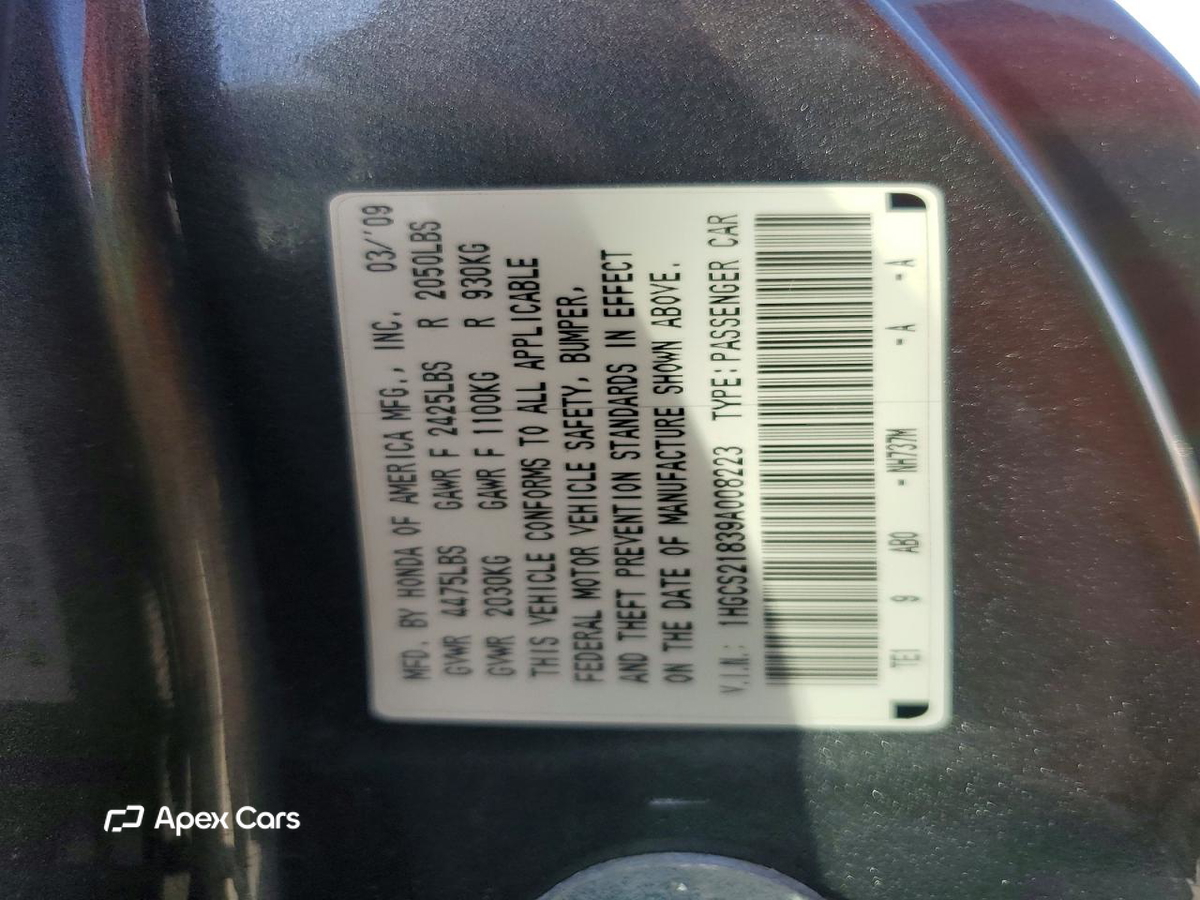 Honda Accord 2009