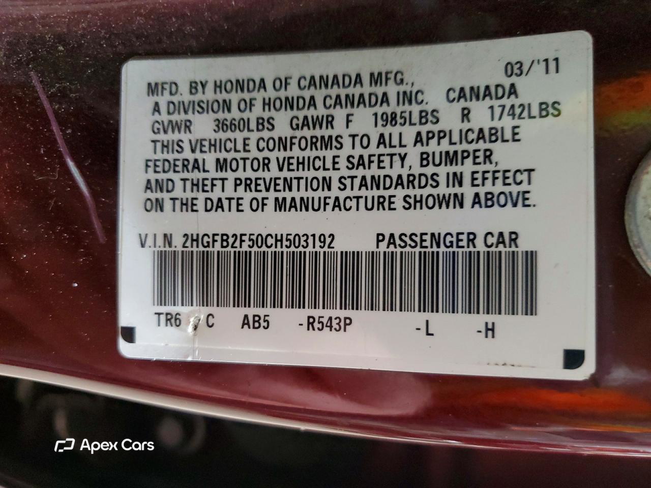 Honda Civic 2012