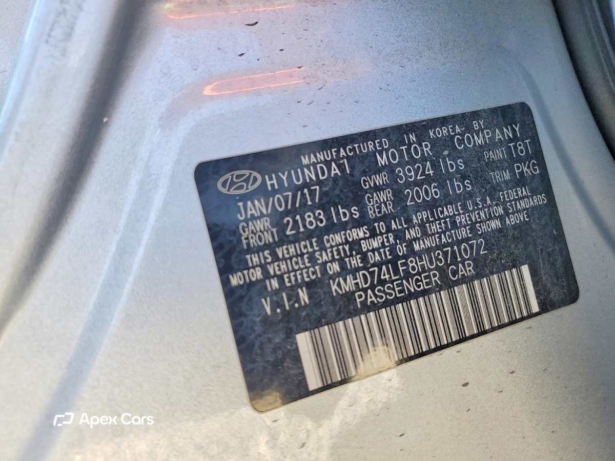 Hyundai Elantra 2017