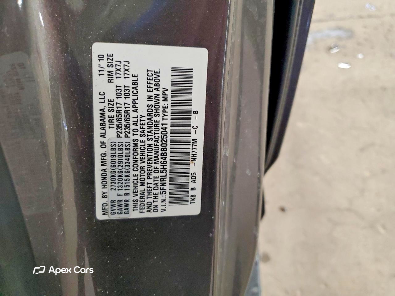 Honda Odyssey 2011