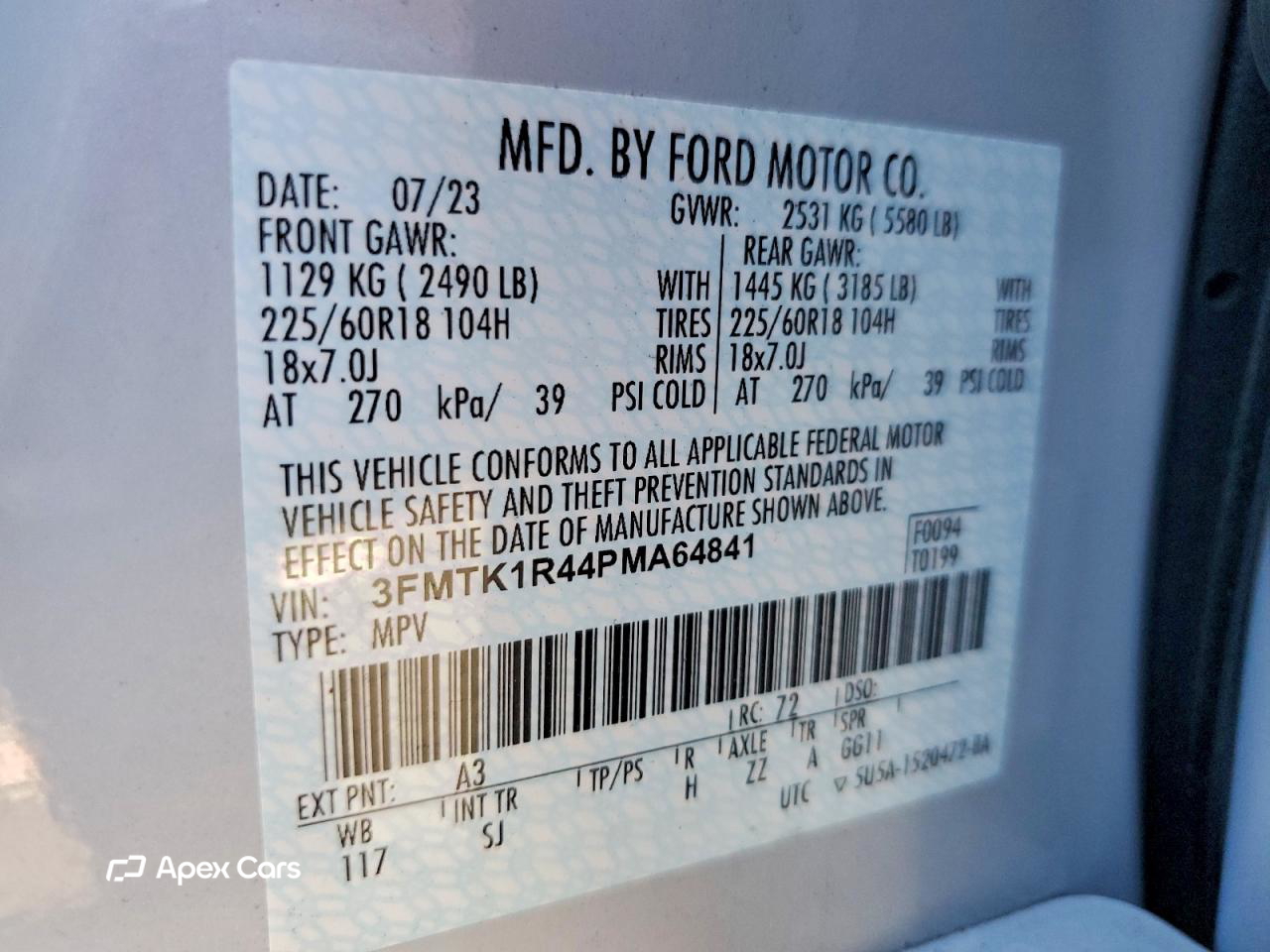 Ford Mustang 2023