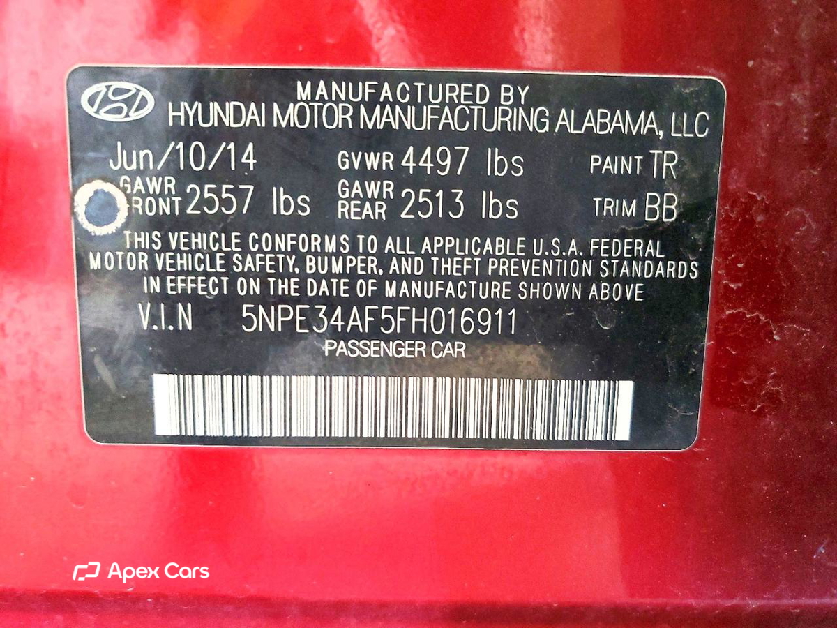 Hyundai Sonata 2015
