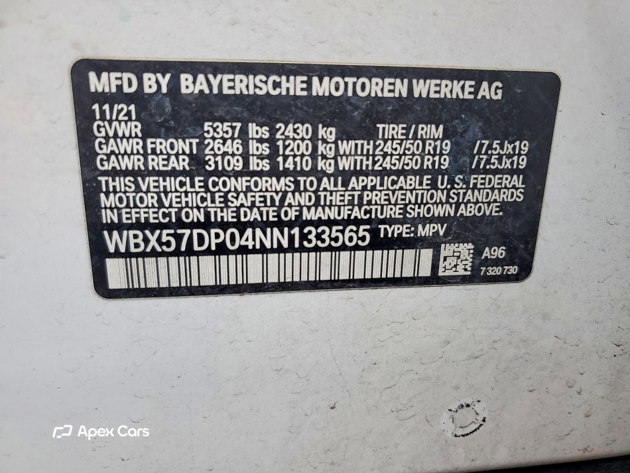 BMW X3 2022
