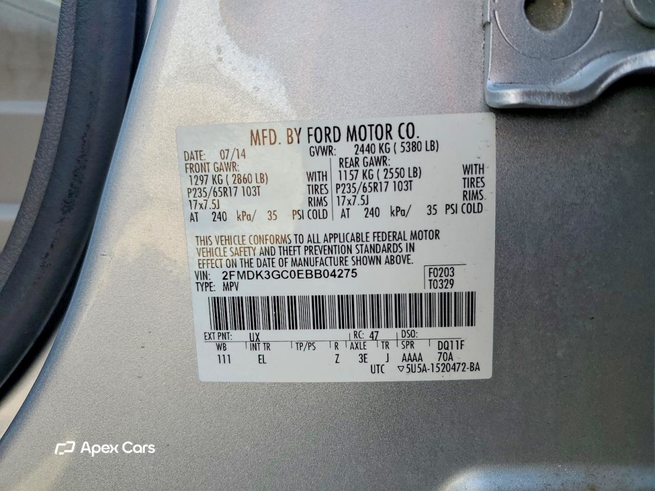 Ford Edge 2014