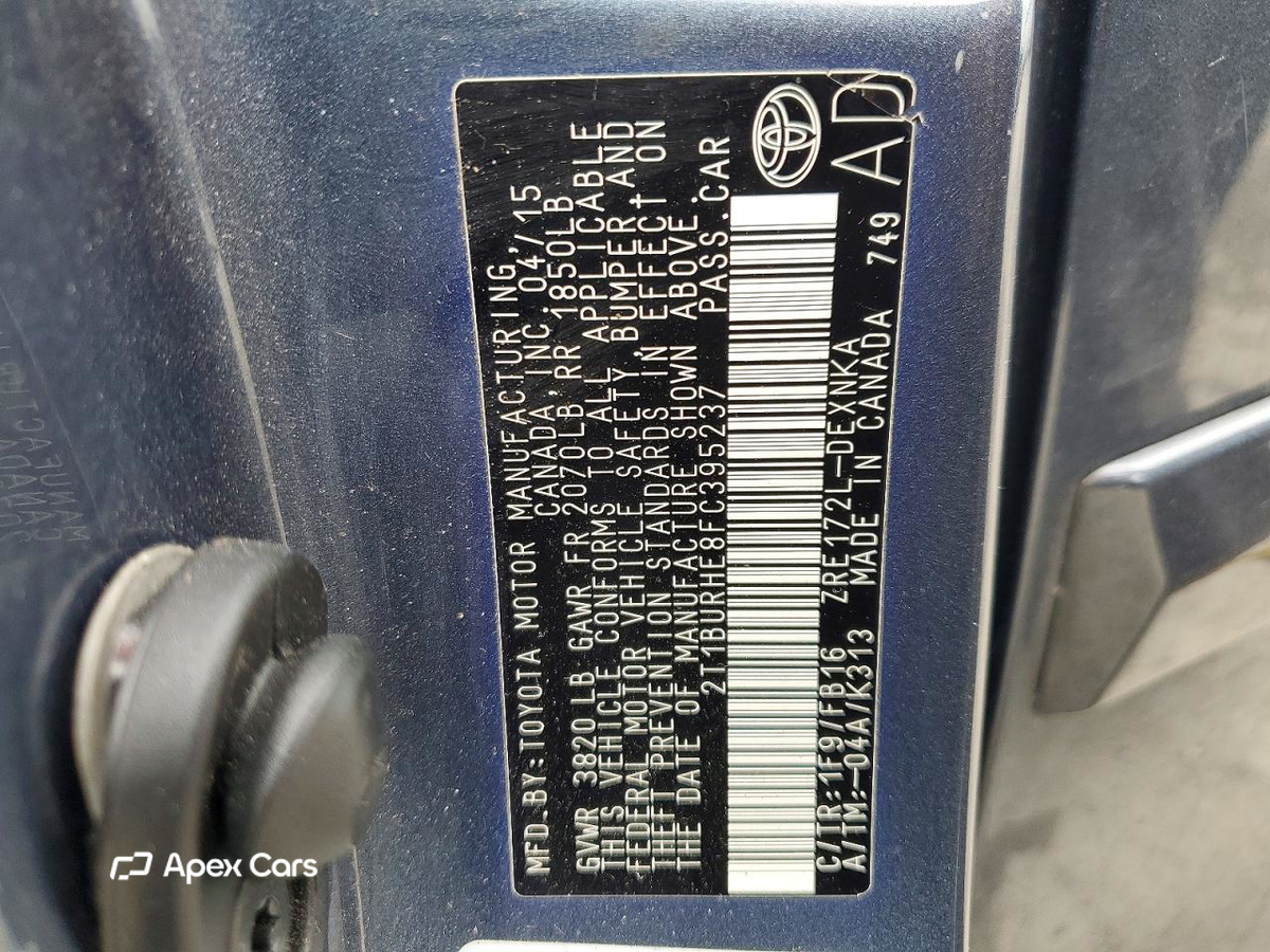Toyota Corolla 2015