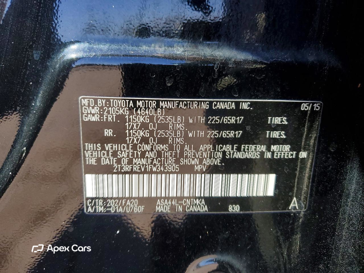 Toyota RAV 4 2015