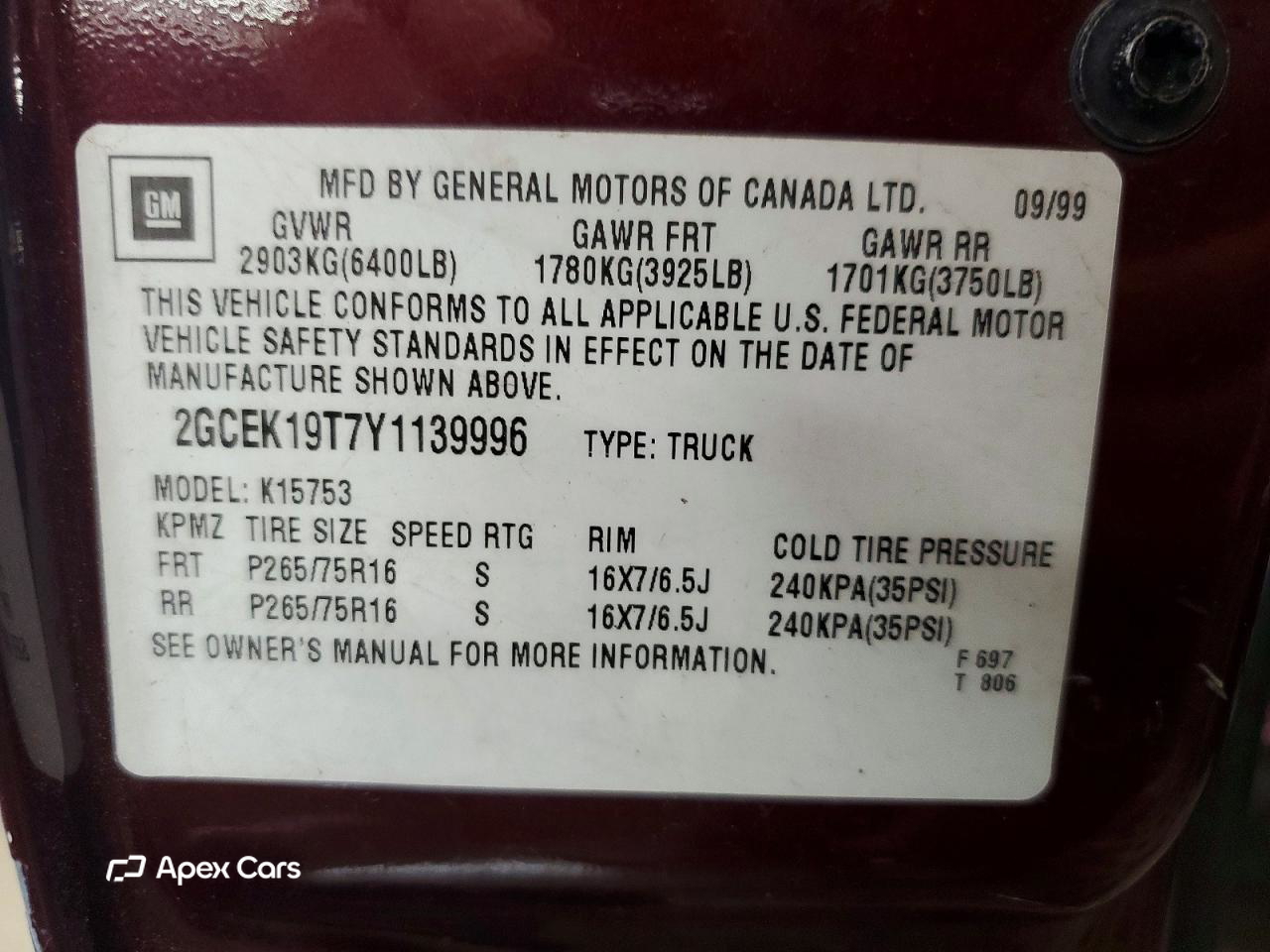 Chevrolet Silverado 2000