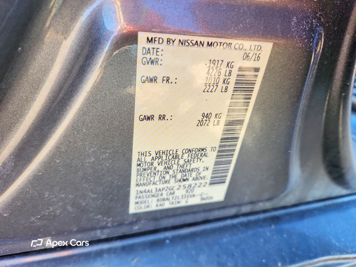 Nissan Altima 2016