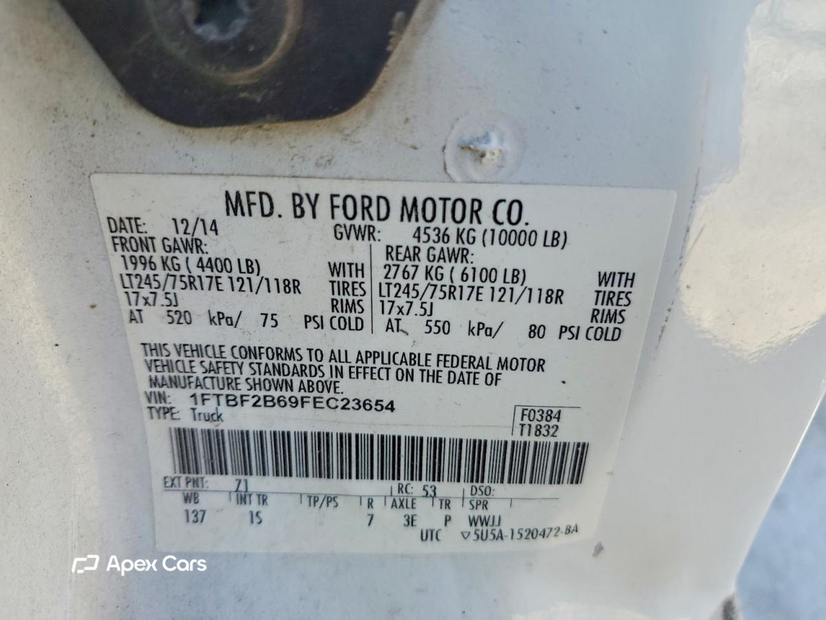 Ford F250 2015