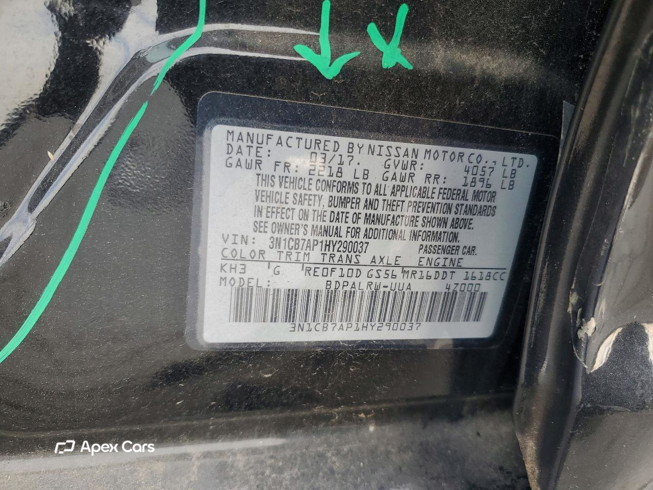 Nissan Sentra 2017