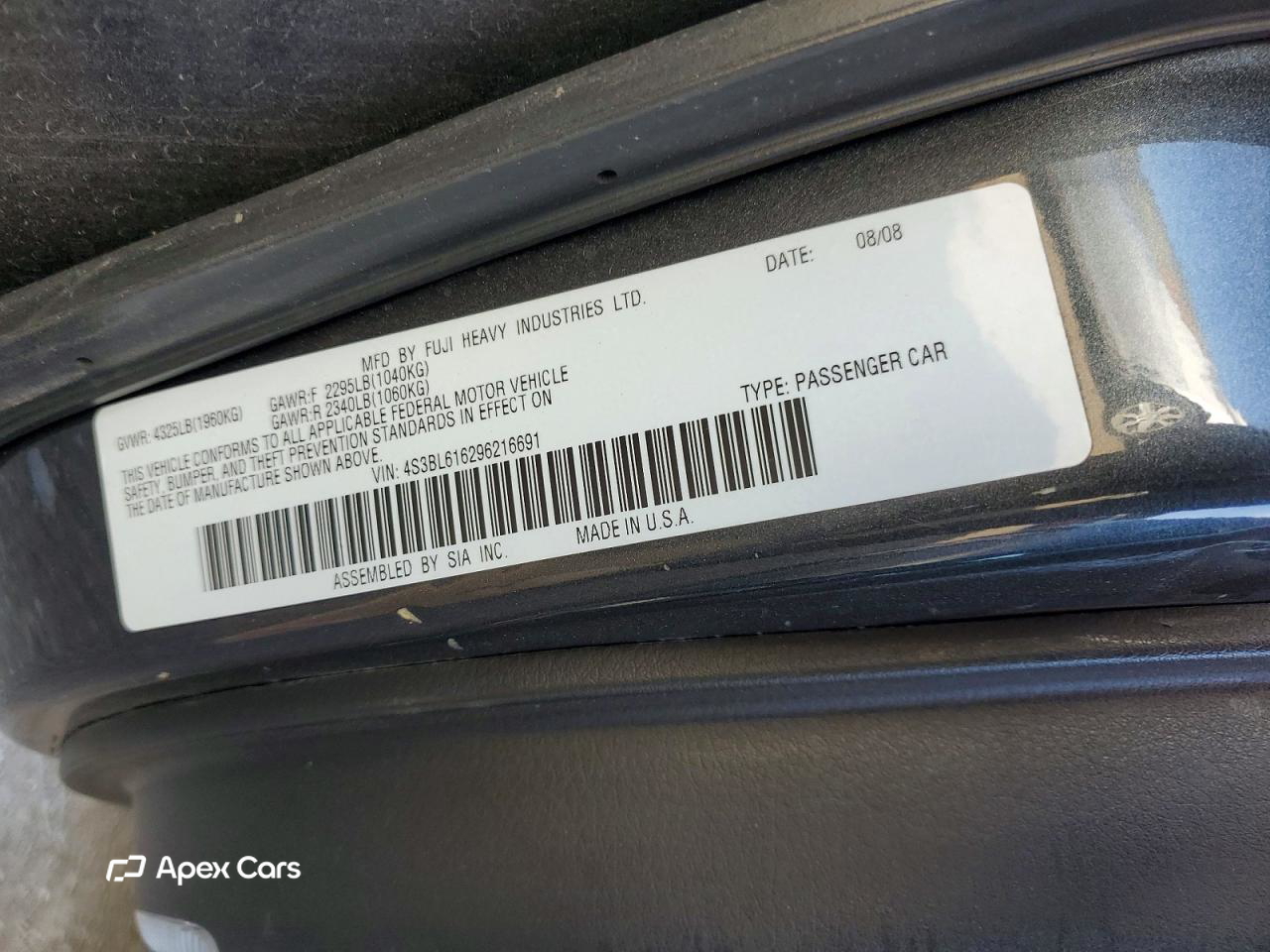 Subaru Legacy 2009