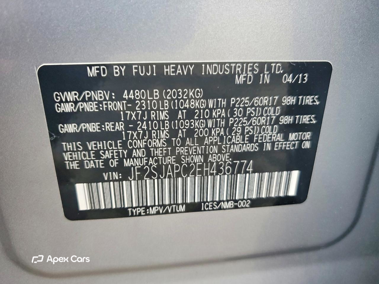 Subaru Forester 2014