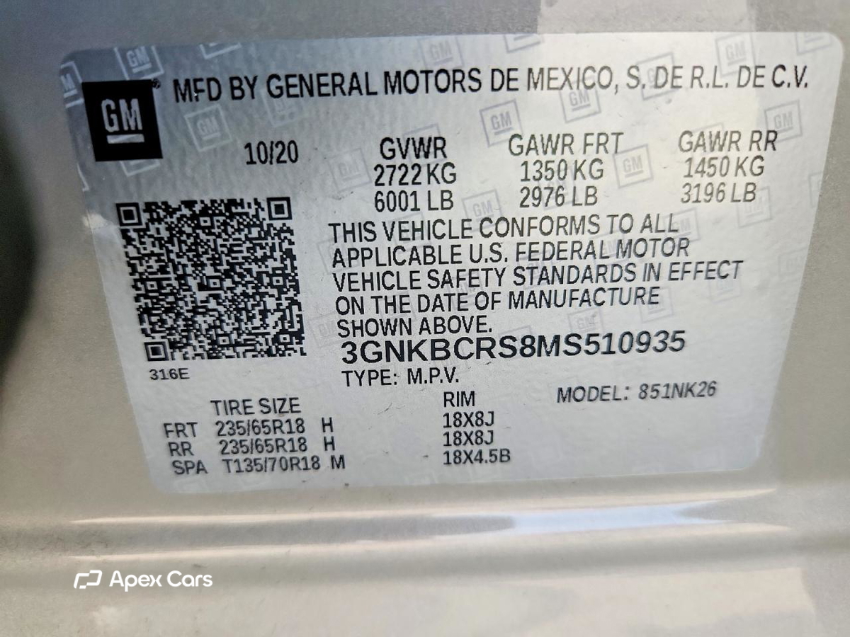 Chevrolet Blazer 2021