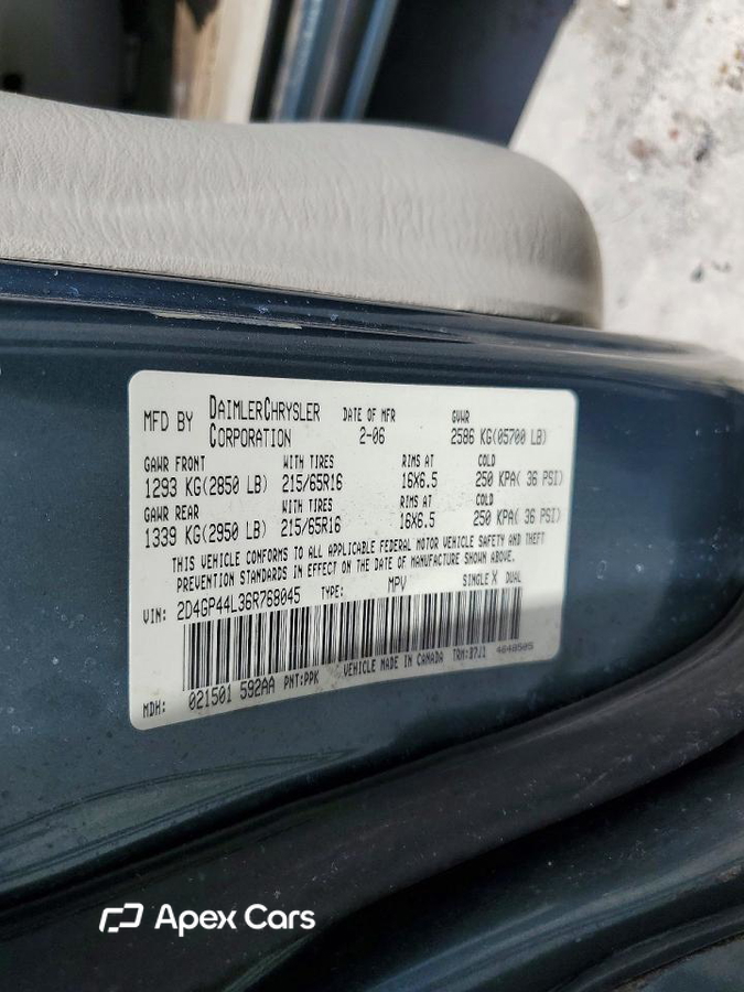 Dodge Caravan 2006