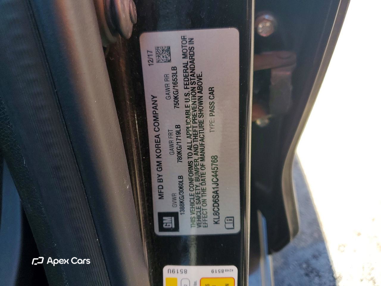 Chevrolet Spark 2018