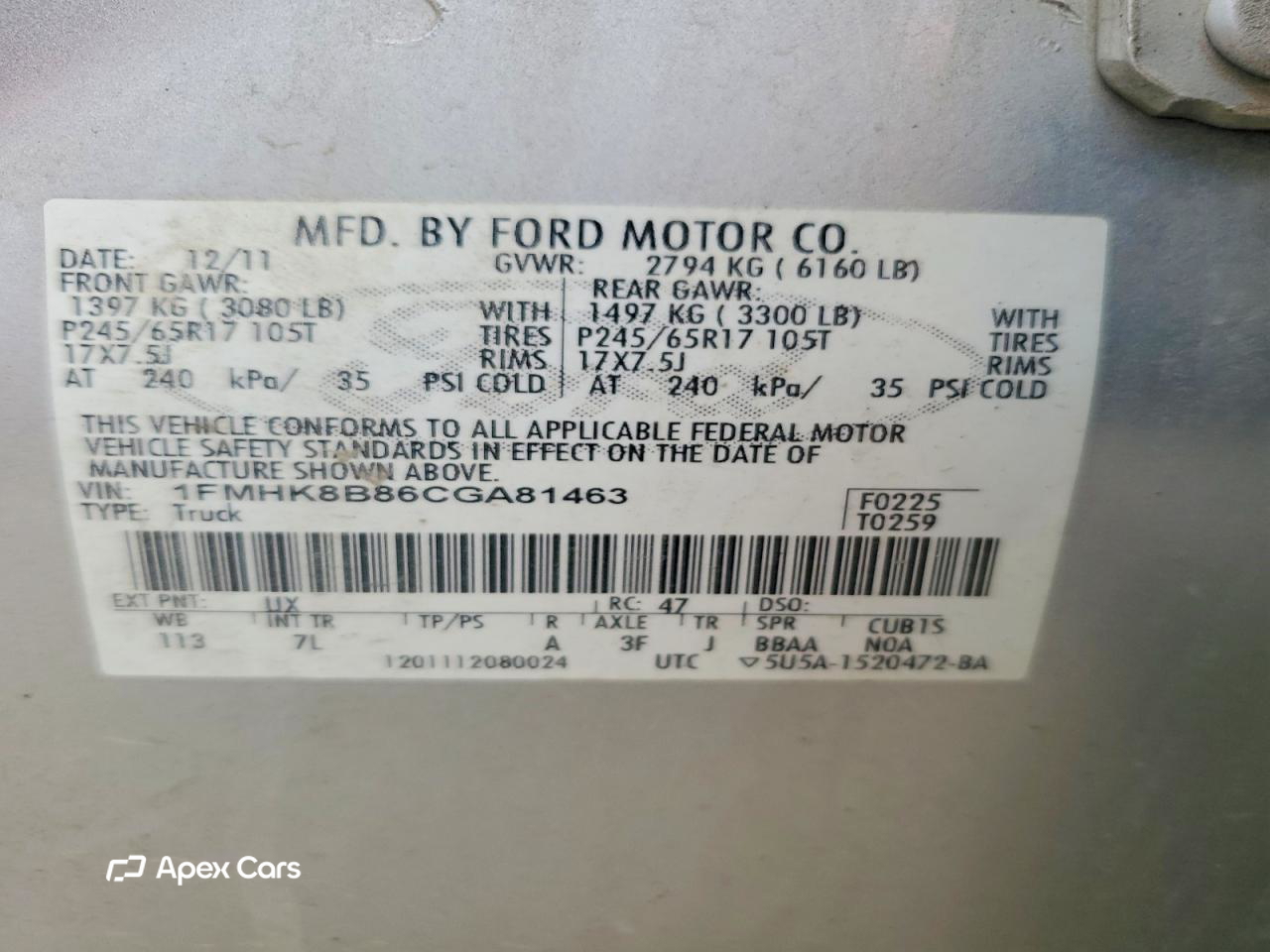Ford Explorer 2012