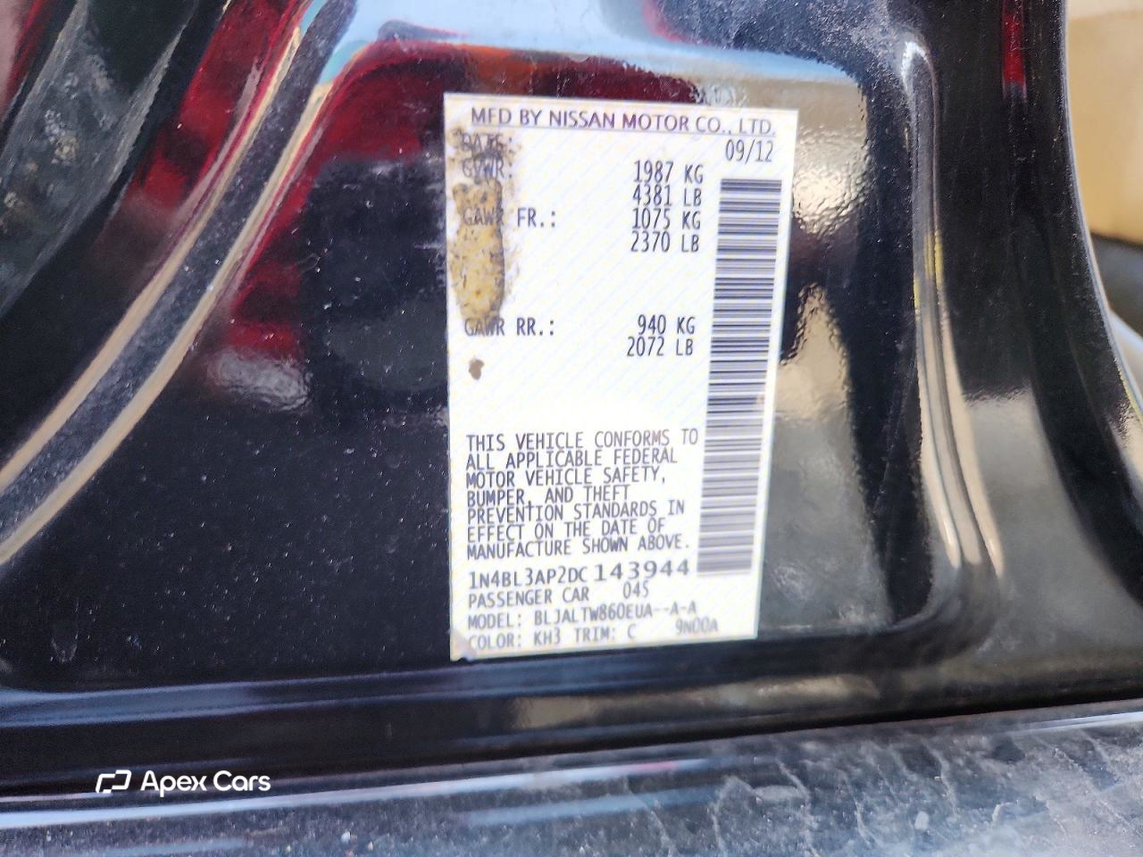 Nissan Altima 2013