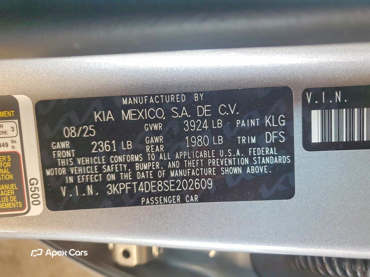Kia K4 2025