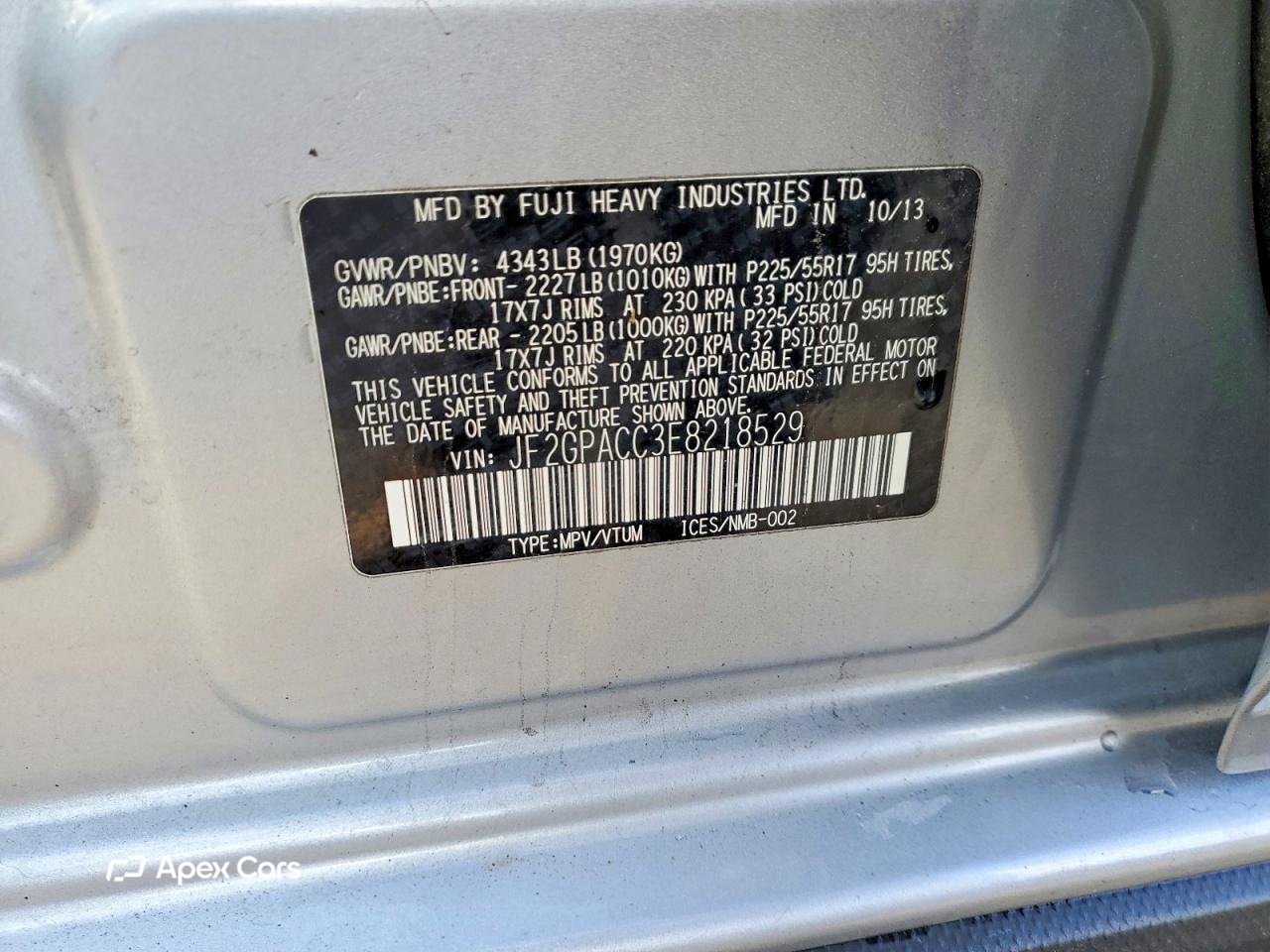 Subaru XV 2014