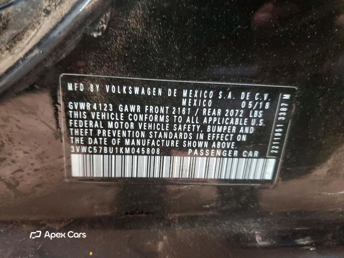 Volkswagen Jetta 2019