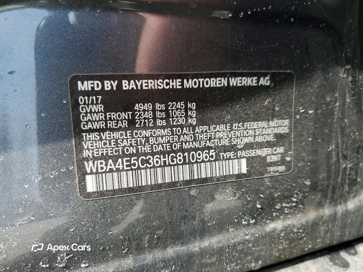 BMW Series 4 2017