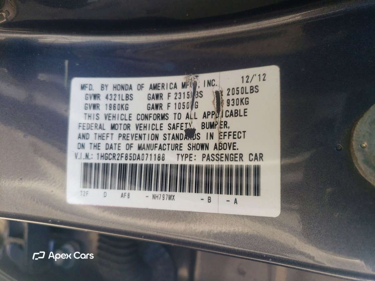 Honda Accord 2013