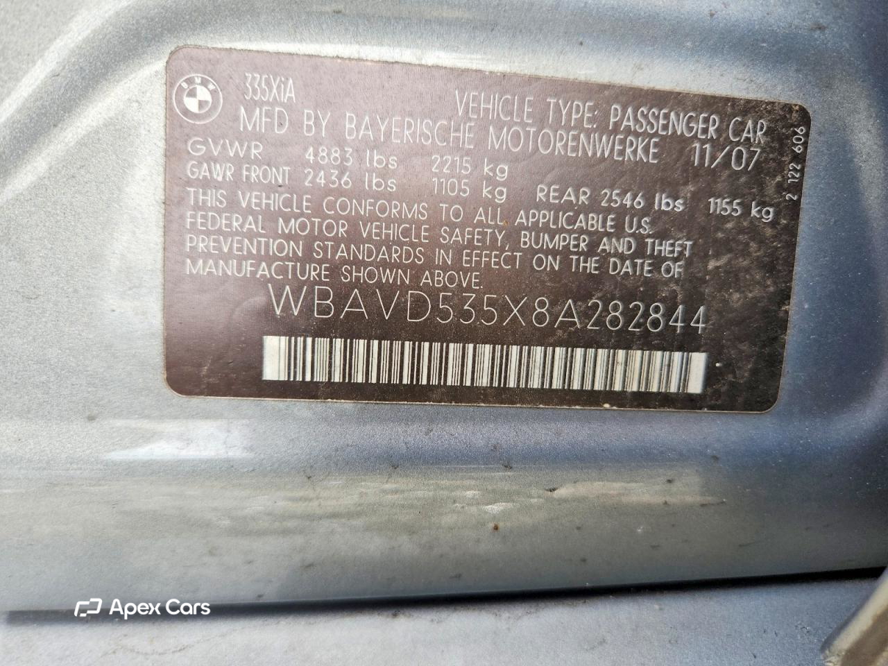 BMW Series 3 2008