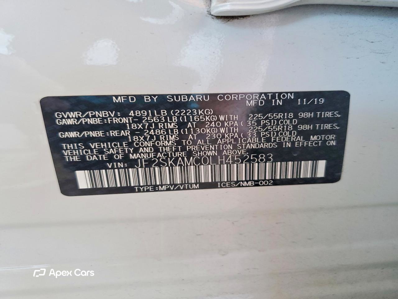Subaru Forester 2020